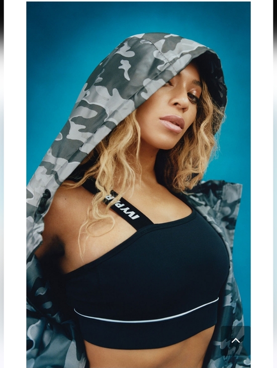IVY PARK Tops - Beyonce Ivy Park Asymmetric Ribbed Crop Tank Top